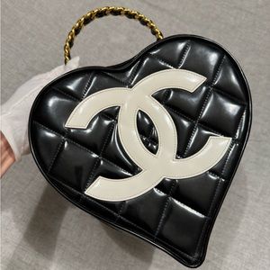 Chanel vintage heart vanity bag